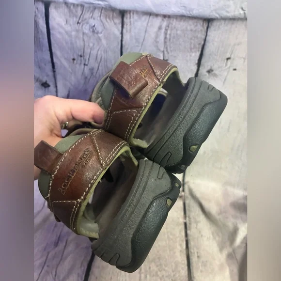 Rockport Rocklake Sandals Men's 7MBrown Leather Sport Outdoor Comfort Hiking GUC - Picture 4 of 10